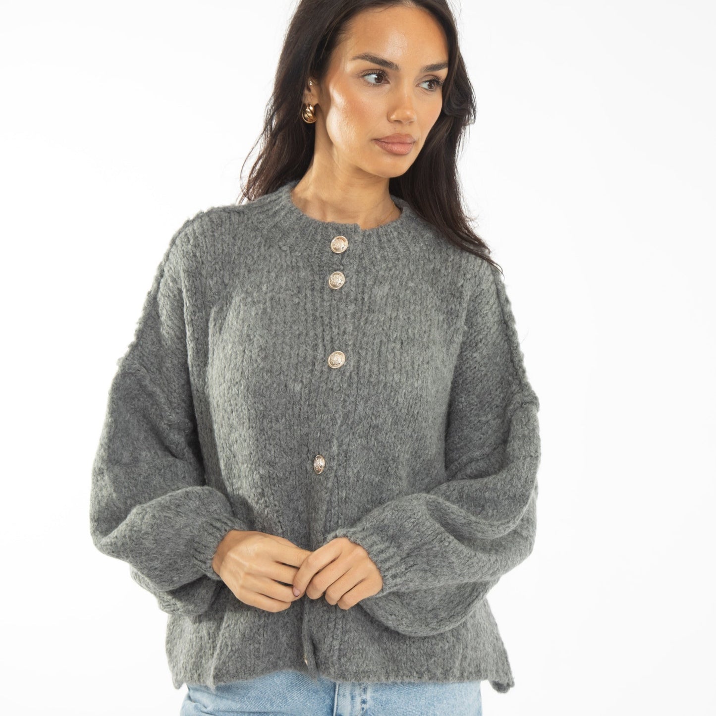 Oversized LunaMae Cardigan Short