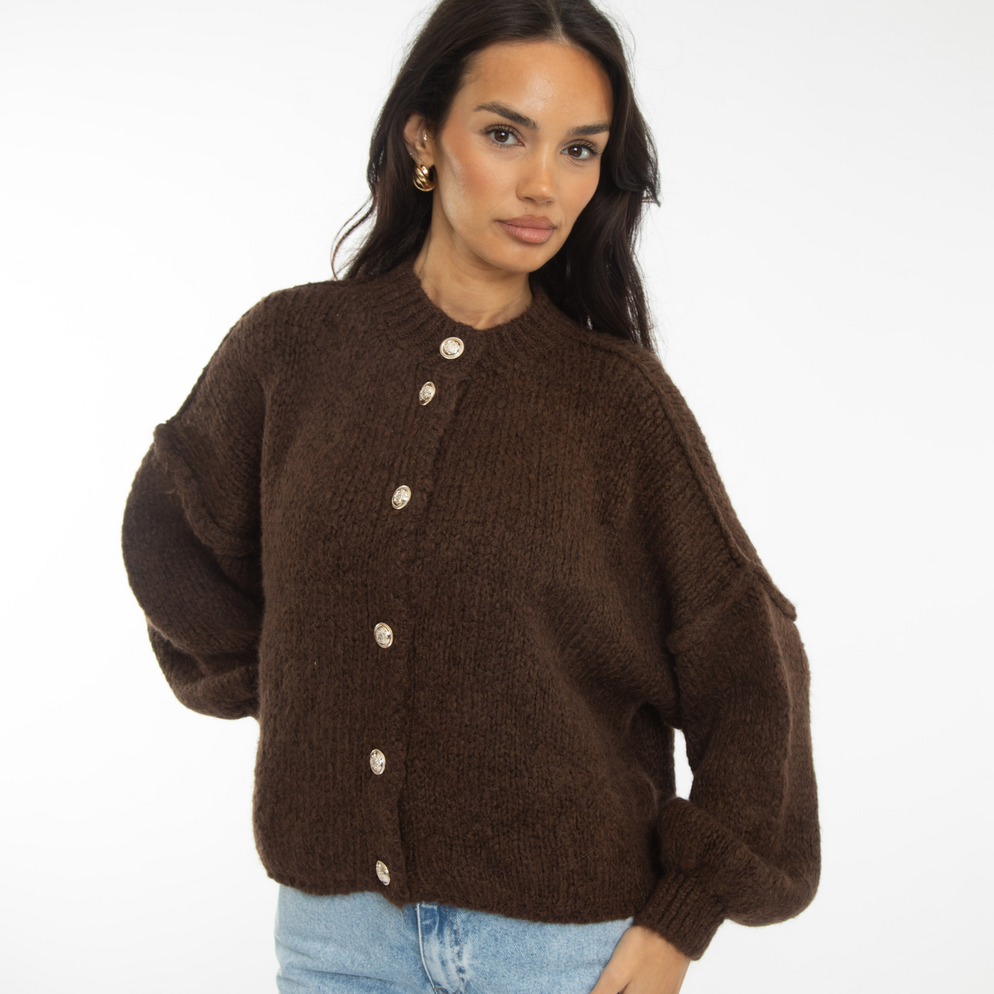 Oversized LunaMae Cardigan Short