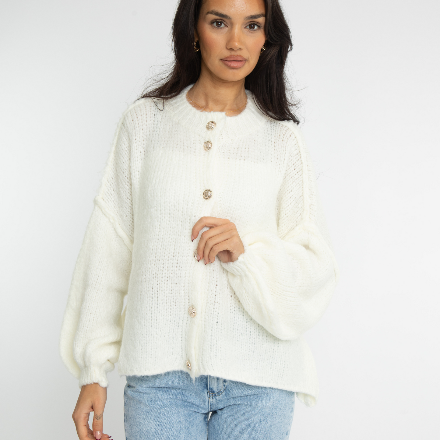 Oversized LunaMae Cardigan Short