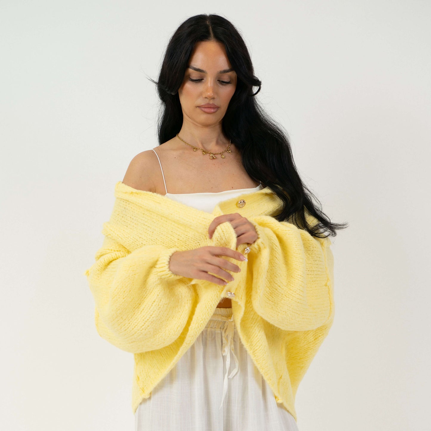 Oversized LunaMae Cardigan Short