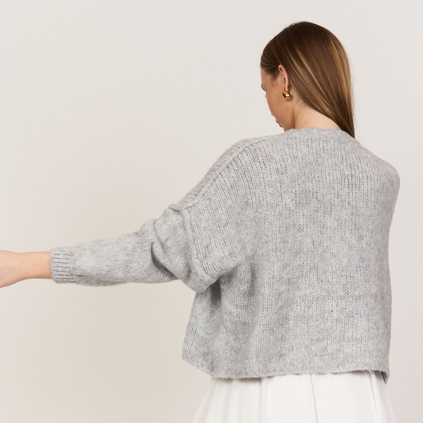 Oversized LunaMae Cardigan Short