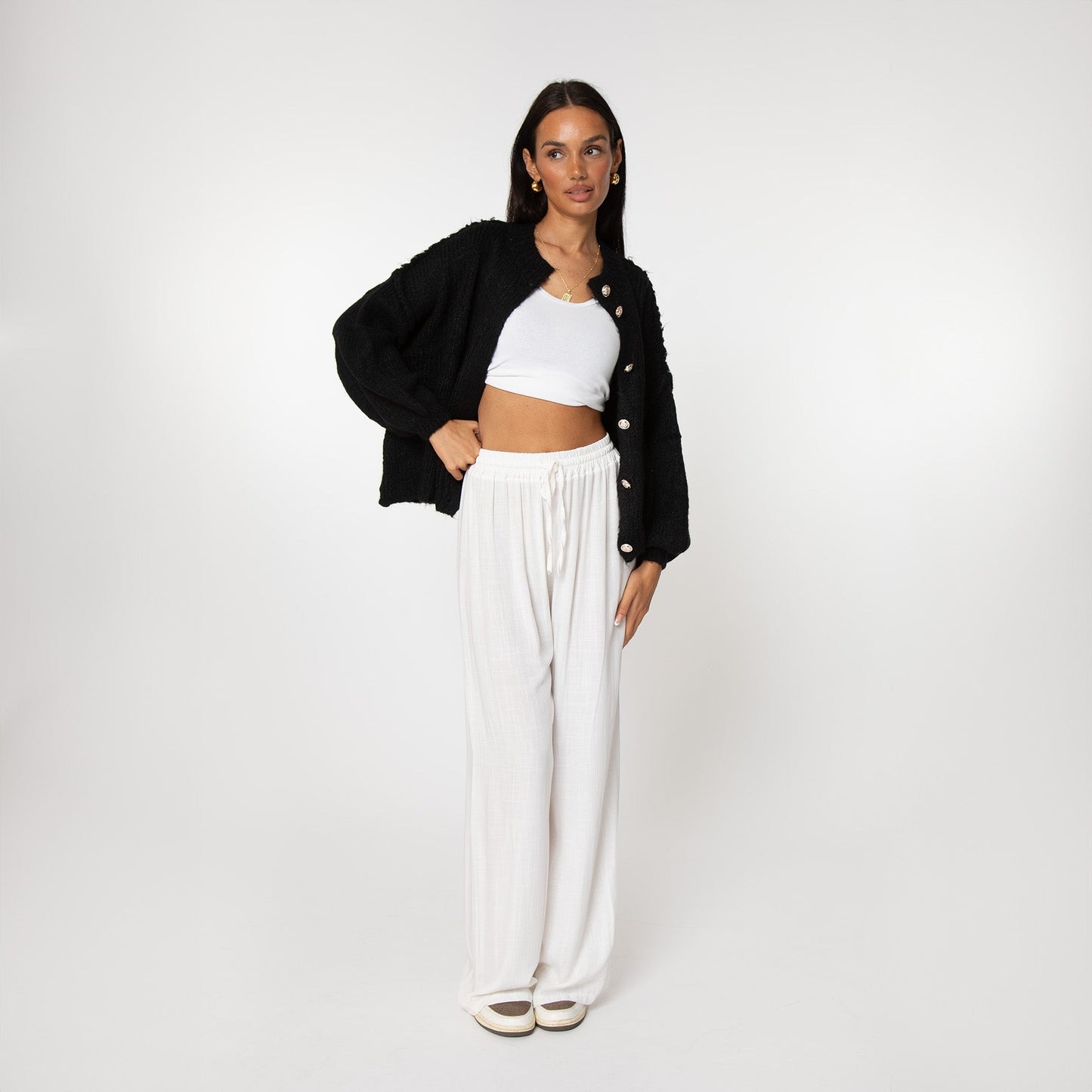 Oversized LunaMae Cardigan Short