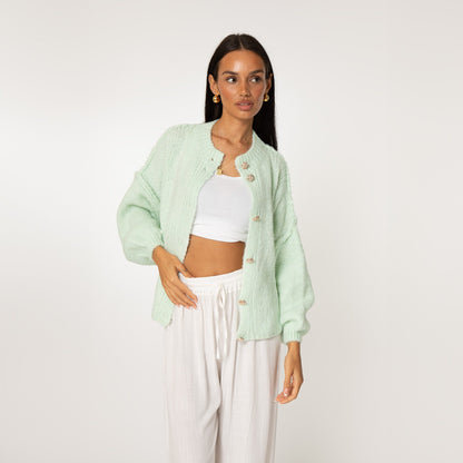 Oversized LunaMae Cardigan Short