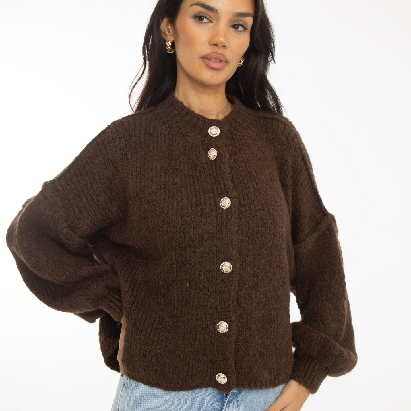 Oversized LunaMae Cardigan Short