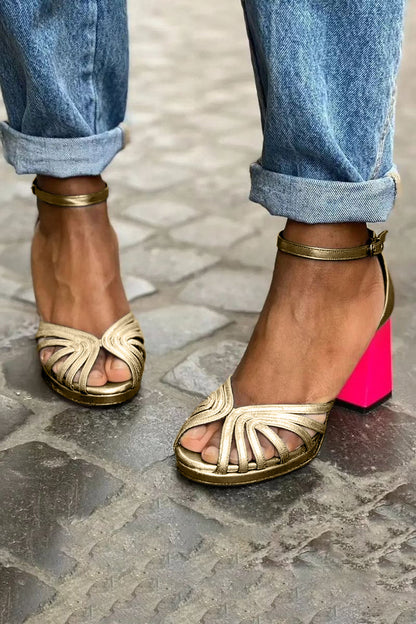 LUNAMAE | Ankle Grace Heels