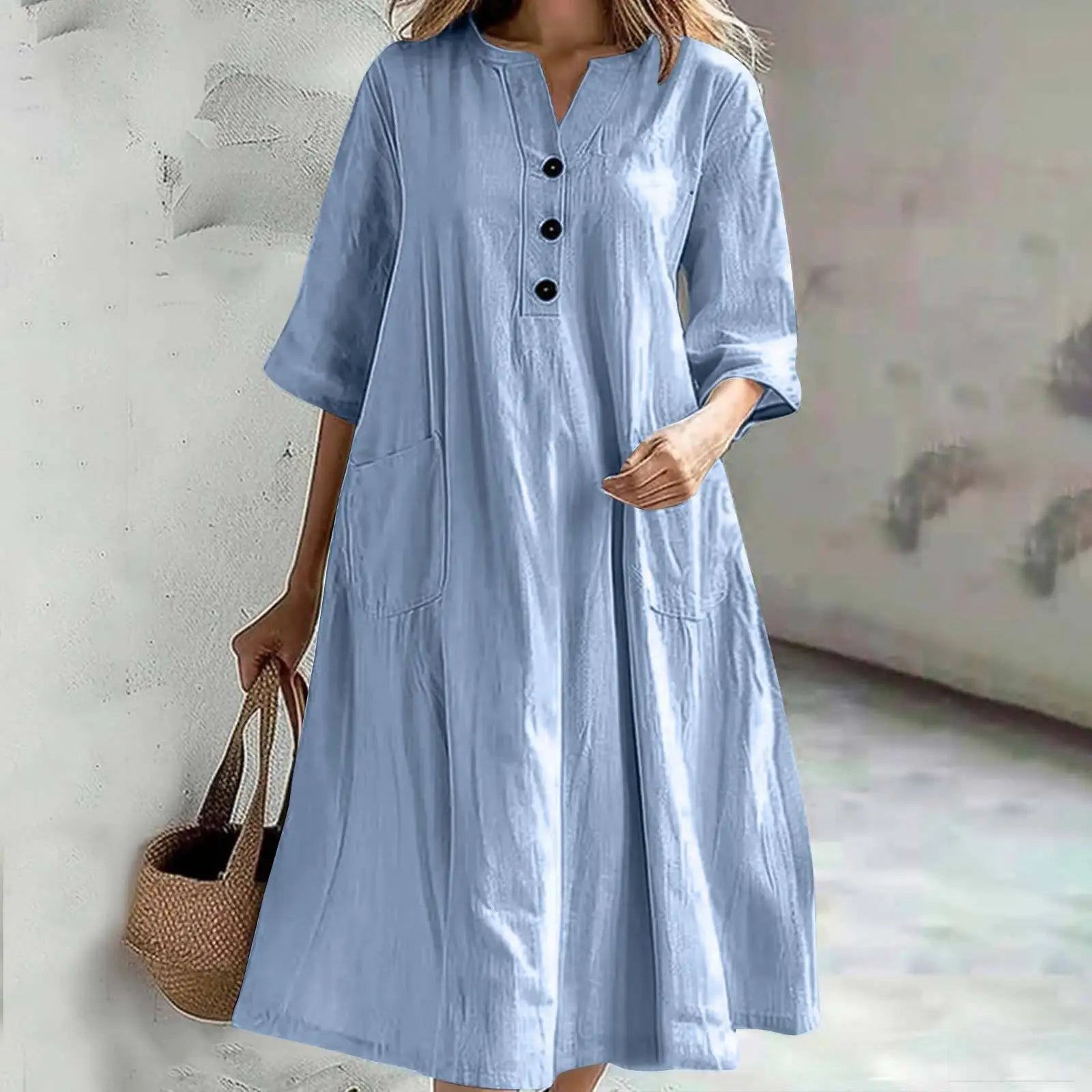 Light  Blue / 5XL