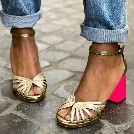 LUNAMAE | Ankle Grace Heels