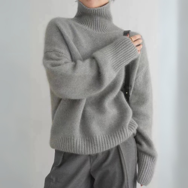 Sophie High-Collar Sweater