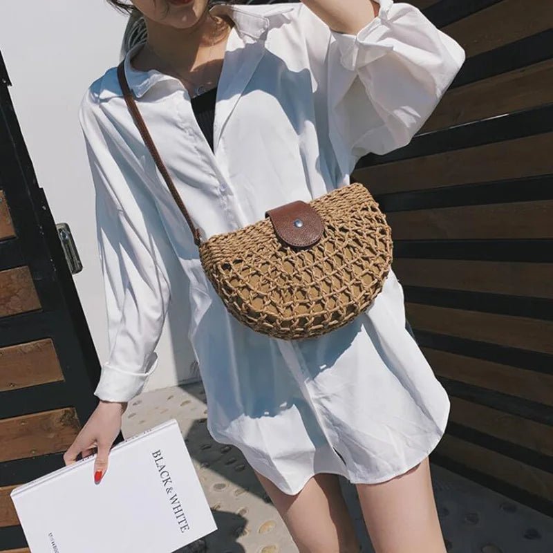 Fenna Straw Shoulderbag
