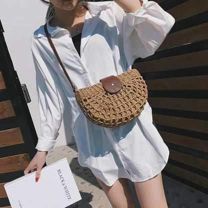 Fenna Straw Shoulderbag