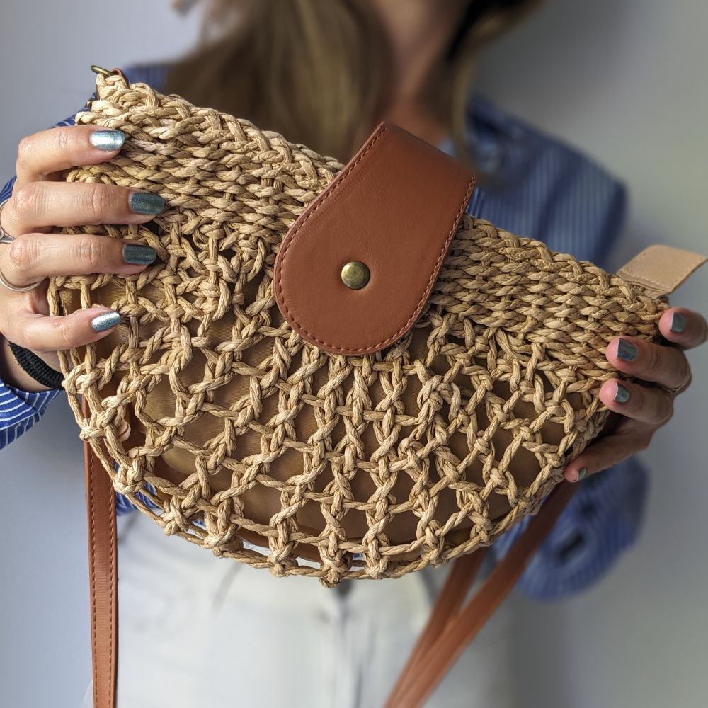 Fenna Straw Shoulderbag