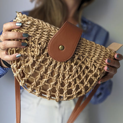 Fenna Straw Shoulderbag