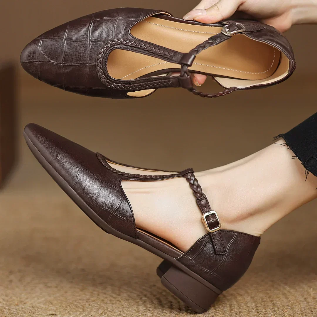 Sara | Leather Orthopedic Shoes