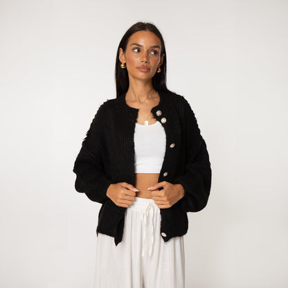Oversized LunaMae Cardigan Short