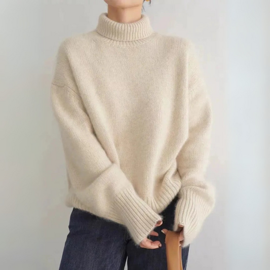 Sophie High-Collar Sweater
