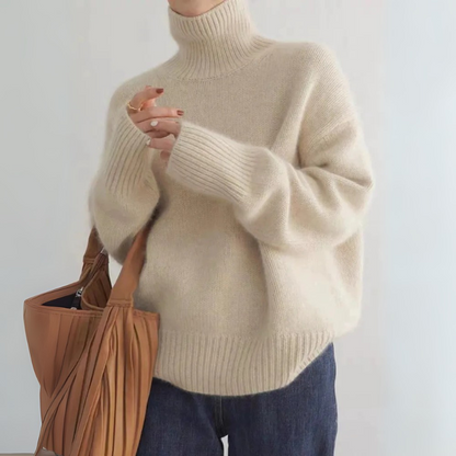 Sophie High-Collar Sweater